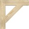 Ekena Millwork Traditional Block Rough Sawn Bracket, Douglas Fir, 4"W x 22"D x 22"H BKT04X22X22TRA05RDF - alternate 2